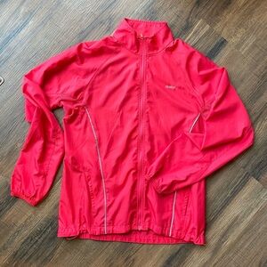 Reebok Red Windbreaker Jacket